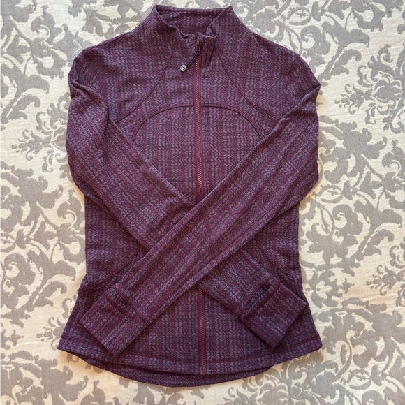Lululemon Burgundy Zip Up Jacket - Picture 3 of 5